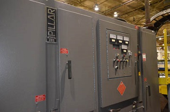 2,400 TON MULLER WEINGARTEN PSM 4.360 SCREW PRESS