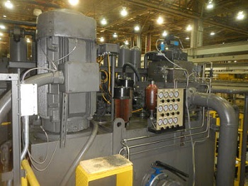 2,400 TON MULLER WEINGARTEN PSM 4.360 SCREW PRESS