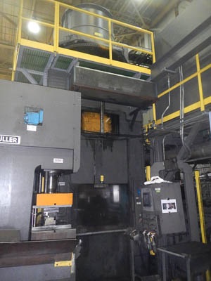75 TON MULLER CL-75 HYDRAULIC TRIM PRESS