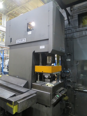 75 TON MULLER CL-75 HYDRAULIC TRIM PRESS