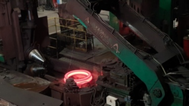 SMS THYSSEN WAGNER MODEL RAW 125/100-3000/600 RING ROLLING MACHINE