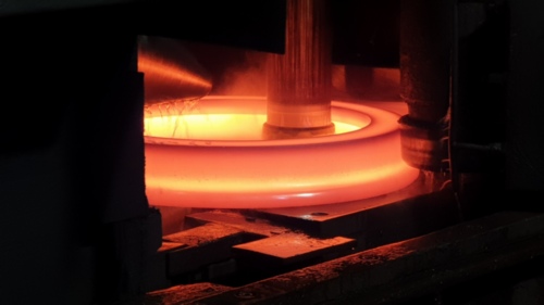 SMS THYSSEN WAGNER MODEL RAW 125/100-3000/600 RING ROLLING MACHINE