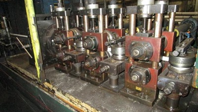 2 x .135 ADDISON TUBE MILL W/ ALPHA DOUBLE CUT CUTOFF