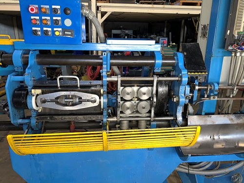 RMG MODEL 15 WIRE STRAIGHTENER AND CUT OFF MACHINE
