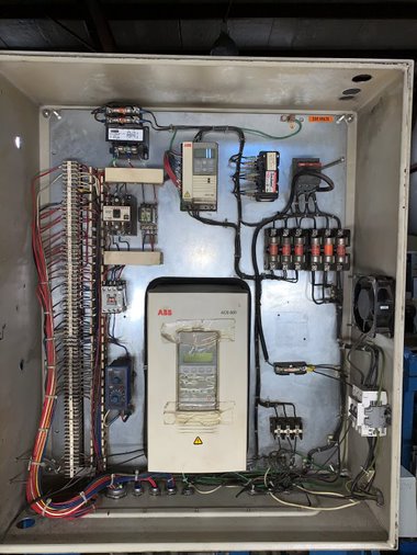 RMG MODEL 15 WIRE STRAIGHTENER AND CUT OFF MACHINE