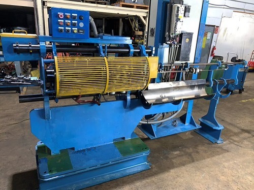 RMG MODEL 15 WIRE STRAIGHTENER AND CUT OFF MACHINE