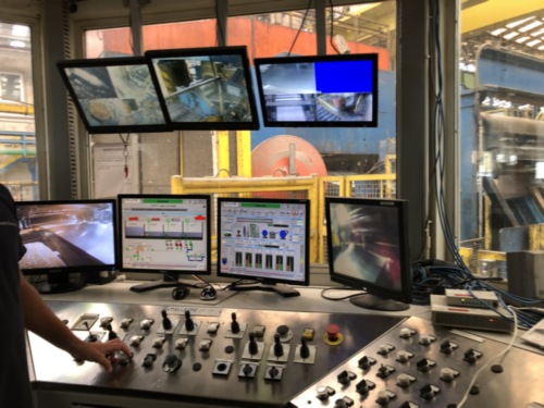 SMS DEMAG 6HI REVERSING COLD ROLLING MILL