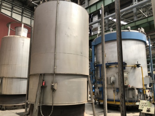 3600MM H x 1900MM W FERRE GAS FIRED BELL ANNEALING FURNACES