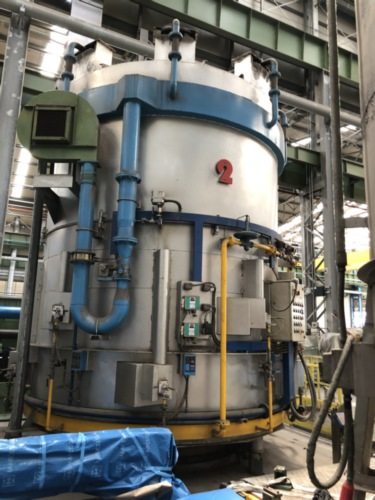 3600MM H x 1900MM W FERRE GAS FIRED BELL ANNEALING FURNACES