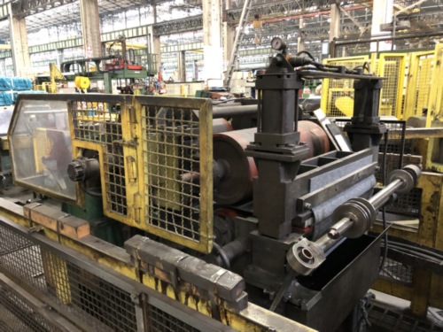 600MM X 2MM X 15 TON GUIDA IMPIANTI SLITTING LINE W/ PACKAGING LINE