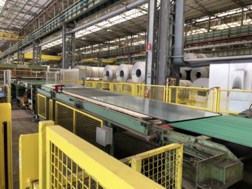 60 (1500MM) x .115 (3MM) x 30 TON FIMI CUT TO LENGTH LINE