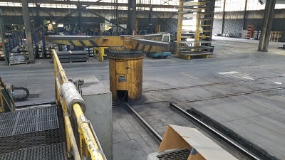 60 x .375 x 40,000# AUTOMATIC FEED CUT TO LENGTH LINE