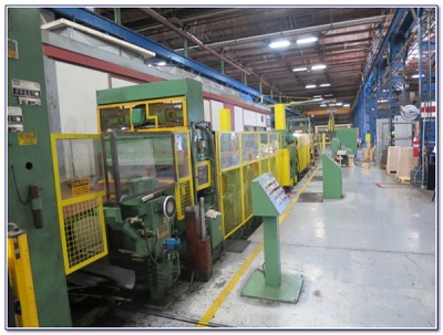 37 X .063 X 27,000# HERR VOSS TENSION LEVELING LINE, YR 1992