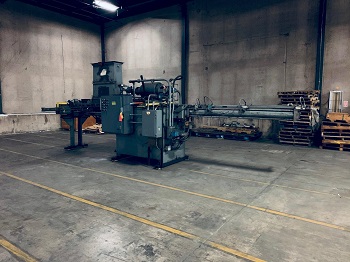 12' X 12 LOGEMAN MDL# 1212 HYDRAULIC SCRAP BALER