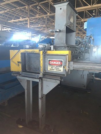 12' X 12 LOGEMAN MDL# 1212 HYDRAULIC SCRAP BALER