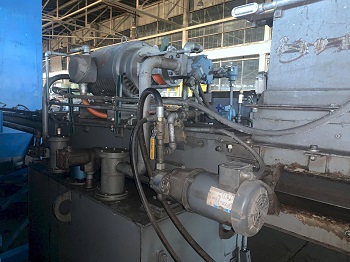 12' X 12 LOGEMAN MDL# 1212 HYDRAULIC SCRAP BALER