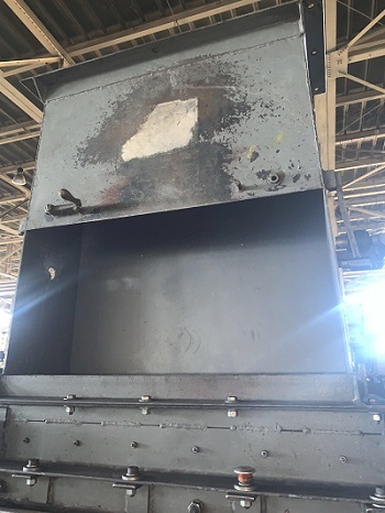 12' X 12 LOGEMAN MDL# 1212 HYDRAULIC SCRAP BALER