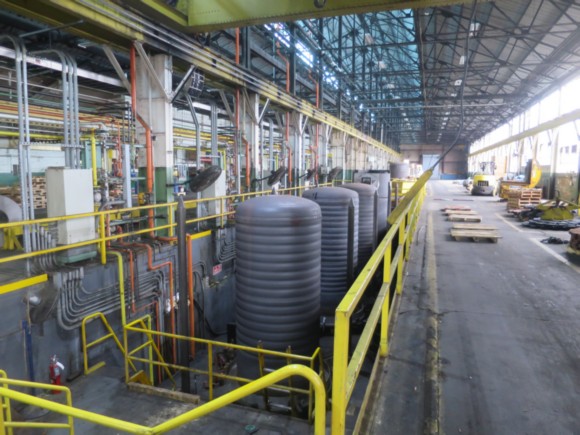 116 H x 48 EBNER HYDROGEN BELL ANEALLING SYSTEM