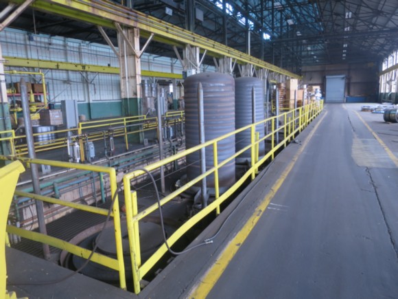 116 H x 48 EBNER HYDROGEN BELL ANEALLING SYSTEM