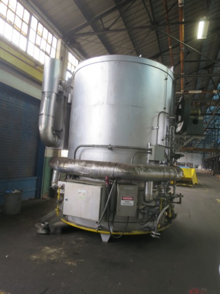 116 H x 48 EBNER HYDROGEN BELL ANEALLING SYSTEM