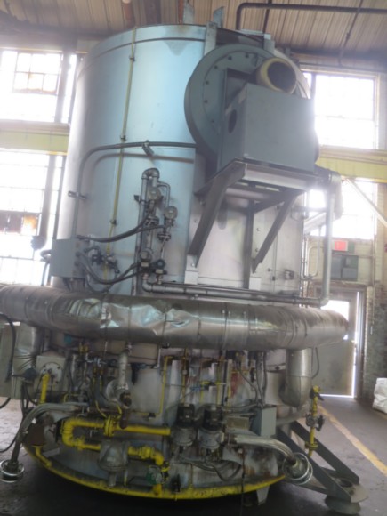 116 H x 48 EBNER HYDROGEN BELL ANEALLING SYSTEM