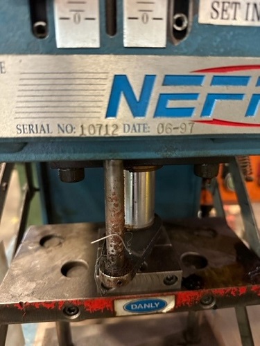 3 TON NEFF MDL. D3-2M HYDRAULIC PRESS