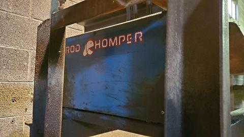 6 BAR ROD CHOMPER MODEL RCE-6 REBAR CUTTING MACHINE