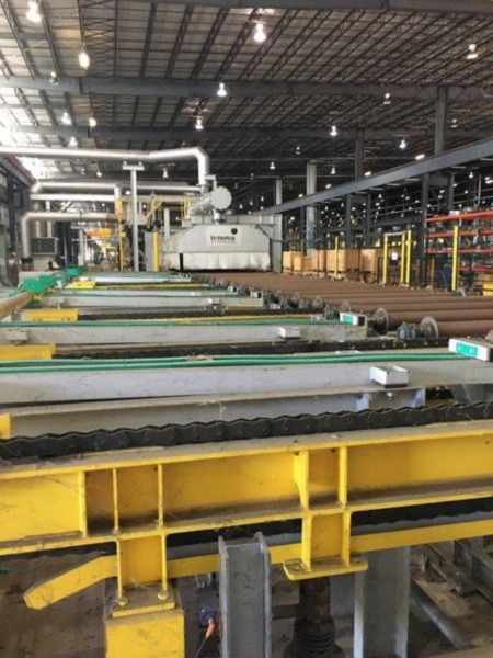 TENOVA LOI CONTINOUS ROLLER HEARTH FURNACE, TYPE RoDR 6500