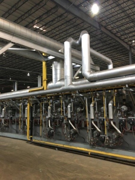 TENOVA LOI CONTINOUS ROLLER HEARTH FURNACE, TYPE RoDR 6500