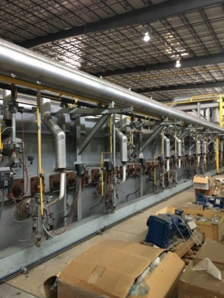 TENOVA LOI CONTINOUS ROLLER HEARTH FURNACE, TYPE RoDR 6500