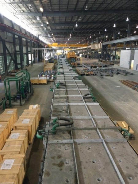 TENOVA LOI CONTINOUS ROLLER HEARTH FURNACE, TYPE RoDR 6500