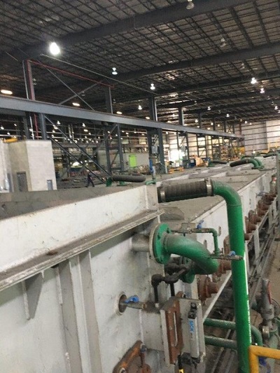 TENOVA LOI CONTINOUS ROLLER HEARTH FURNACE, TYPE RoDR 6500