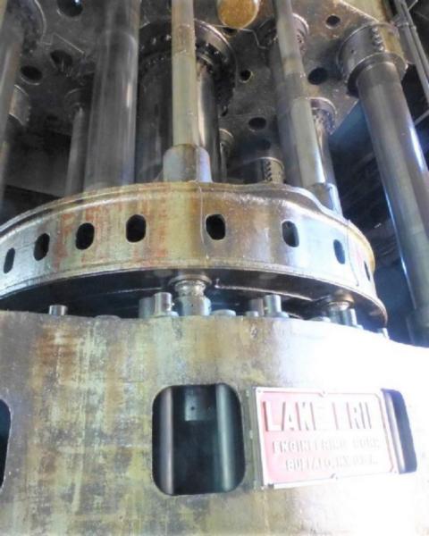 4000 TON LAKE ERIE DOUBLE ACTION HYDRAULIC PRESS