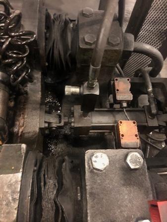 50,000 LBS VAUGHN DOUBLE PULL SINGLE CHAIN BAR DRAWBENCH