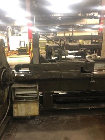 50,000 LBS VAUGHN DOUBLE PULL SINGLE CHAIN BAR DRAWBENCH