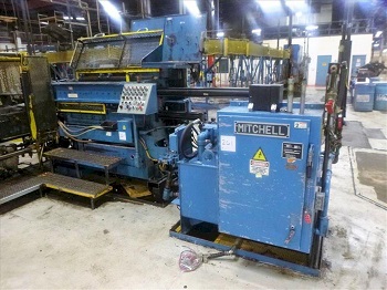 2.2 X 52 MITCHELL MONOTUBE UPPER COUNTERBORE FORMING MACHINE