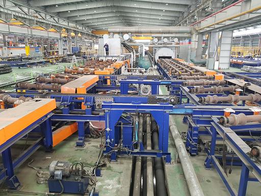 HANJUNG QUENCH AND TEMPER LINE, ROLLER HEARTH