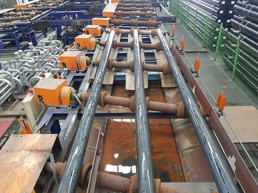 HANJUNG QUENCH AND TEMPER LINE, ROLLER HEARTH