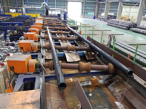 HANJUNG QUENCH AND TEMPER LINE, ROLLER HEARTH