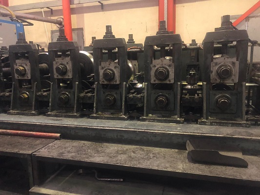 5.5 x .200 (139MM x .200 ) OCEVI PIPE MILL LINE NEW IN 1990 (UPGRADED IN 2018)