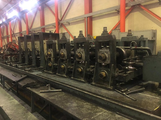 5.5 x .200 (139MM x .200 ) OCEVI PIPE MILL LINE NEW IN 1990 (UPGRADED IN 2018)