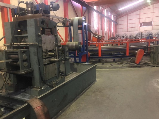 5.5 x .200 (139MM x .200 ) OCEVI PIPE MILL LINE NEW IN 1990 (UPGRADED IN 2018)