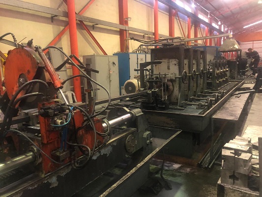 5.5 x .200 (139MM x .200 ) OCEVI PIPE MILL LINE NEW IN 1990 (UPGRADED IN 2018)