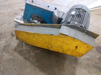 40 HP WHEELABRATOR SHOT BLAST WHEELS & MOTORS. Several available. $4,950 each.