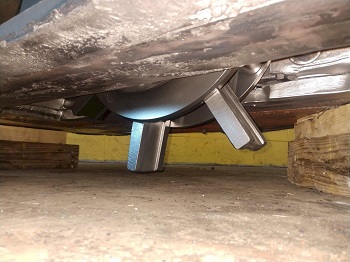 40 HP WHEELABRATOR SHOT BLAST WHEELS & MOTORS. Several available. $4,950 each.