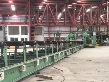 72 (1,800mm) x 1 (25.4mm) Blohm & Voss (2 Step) API Spiral Pipe Mill (Capable