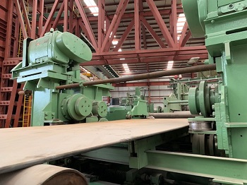 72 (1,800mm) x 1 (25.4mm) Blohm & Voss (2 Step) API Spiral Pipe Mill (Capable