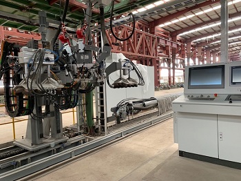 72 (1,800mm) x 1 (25.4mm) Blohm & Voss (2 Step) API Spiral Pipe Mill (Capable