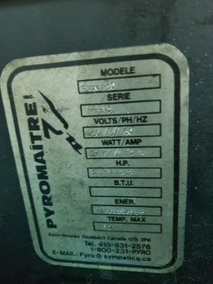 PYROMAITRE PYRO-30 CONVEYOR OVEN