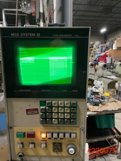 ITAYA #MCS-8E CNC WIRE FORMER